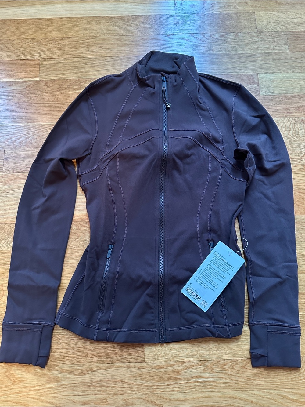 lululemon athletica Brown Define Jacket Full-Zip Women’s  NWT size 6 espresso